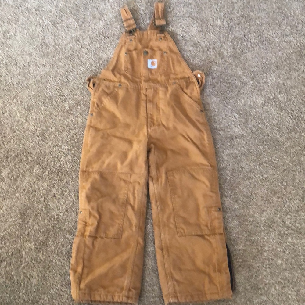 Carhartt Qulited overalls size 6